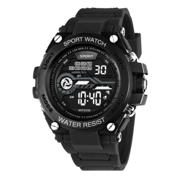 YIKAZE Men's Digital Sports Watch 51mm Waterproof - Image 8