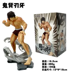 15cm Hanma Baki PVC Figure Collectible Toy 19 Scc7f76ae5d464b688e7db9fe4d08e1678