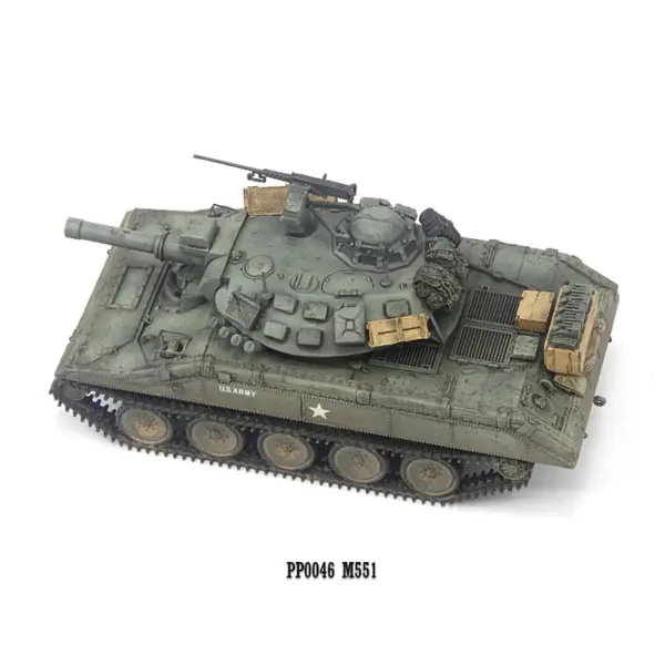 1/72 Scale M551 Sheridan Tank Model Collectible - Image 4