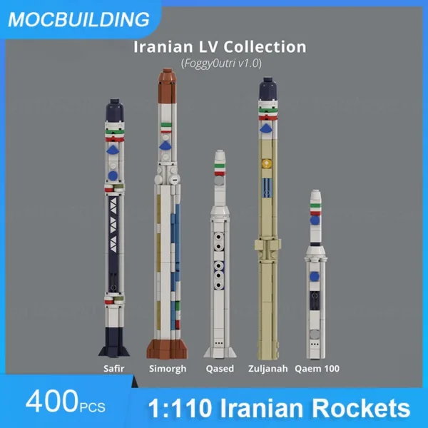 Atlas V Model Building Blocks Set 885PCS - Image 5