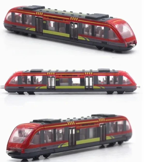 Diecast Alloy High Speed Train Model Toy - Image 8