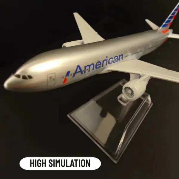 1:400 Scale Metal B777 Aircraft Model - Image 3