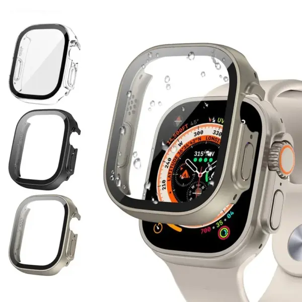 Waterproof Screen Protector Case for Apple Watch