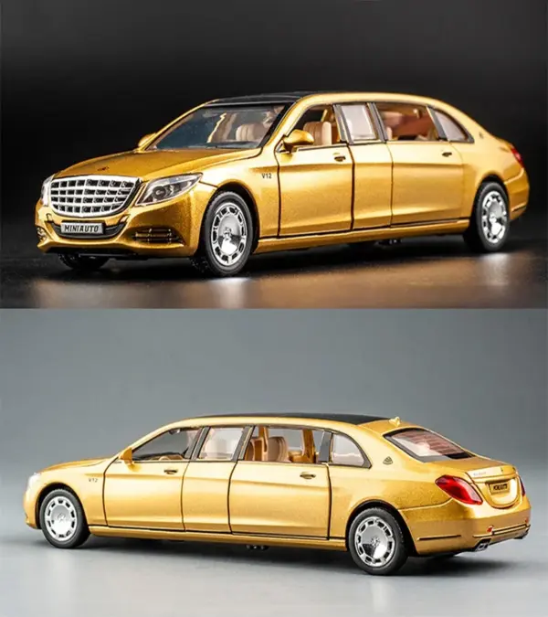 Diecast Metal S650 Car Model with Sound - Image 5