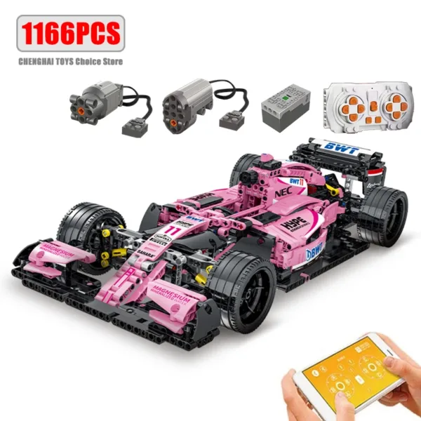 F1 Racing Supercar Building Blocks Set - Image 16