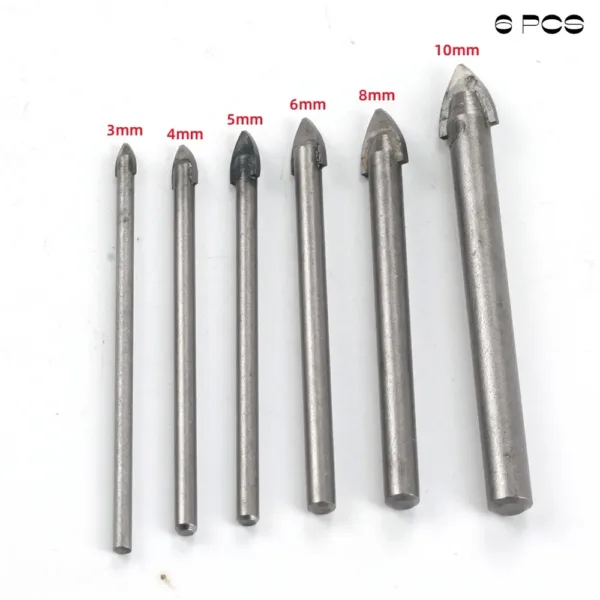 Ceramic Tile Drill Bit Set 4-7 Sizes - Image 2