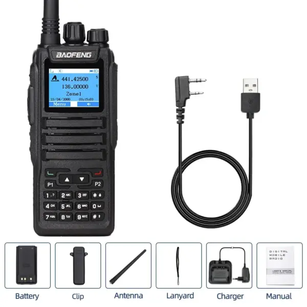 Baofeng DM-1701 Dual Mode Walkie Talkie - Image 7