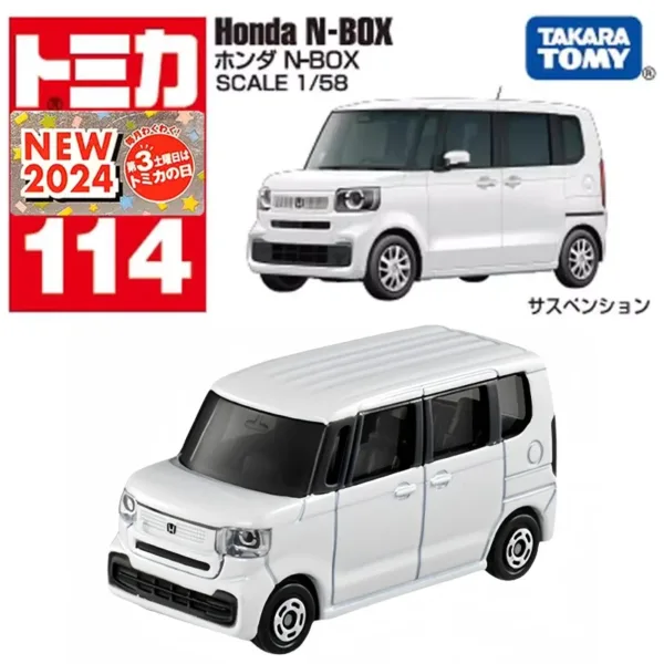 Honda N-BOX Mini Van Diecast Model 1:58 - Image 7