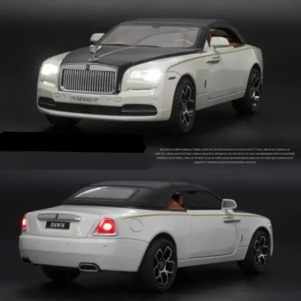 1:24 Rolls Royce Dawn Metal Toy Car Model - Image 5