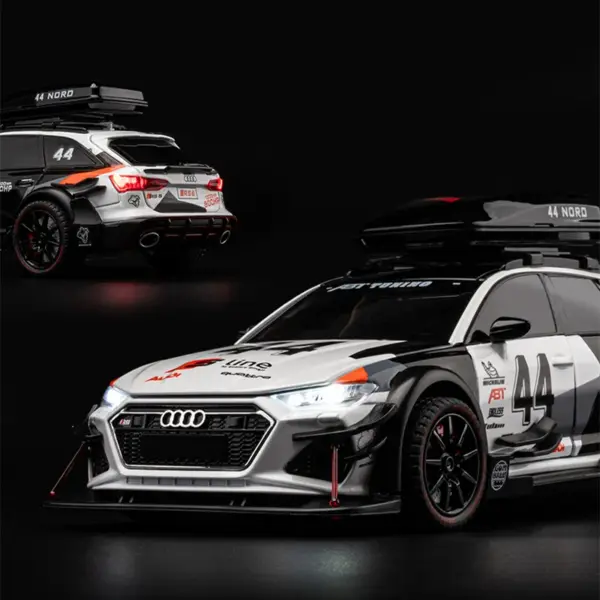 1/24 Audi RS6 Avant Alloy Racing Car Model - Image 2