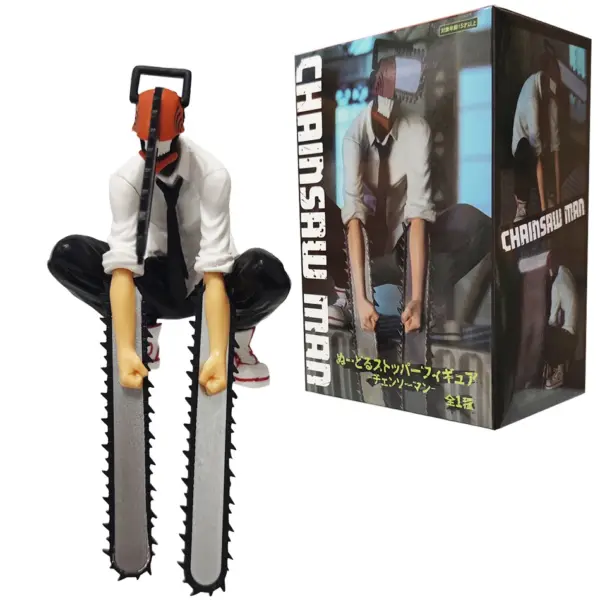 18cm Chainsaw Man Denji Anime Figure Model