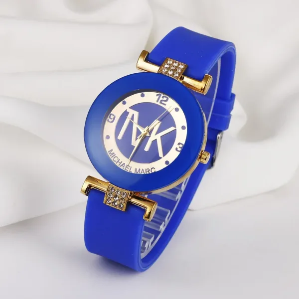 Women's Quartz Watch with Silicone Band - Image 3