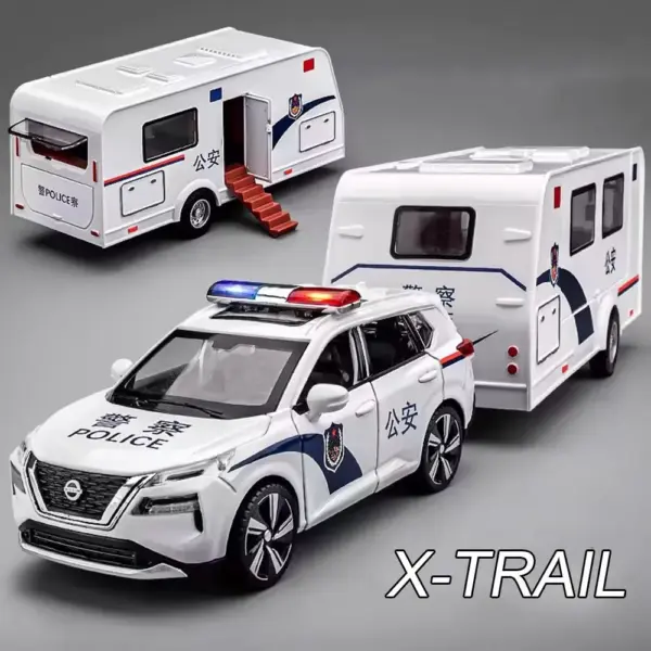 1:32 Scale X-TRAIL Police Car Model Toy