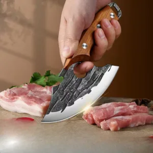 Hand-Forged 12.5 Inch Meat Cutting Knife