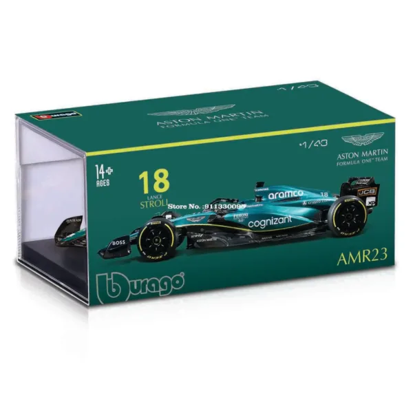 Bburago 1:43 Aston Martin F1 Diecast Model - Image 6