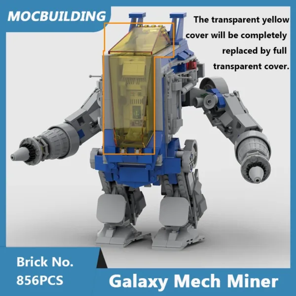 MOC Building Blocks Twin Engine Space Scamper Set - Image 6