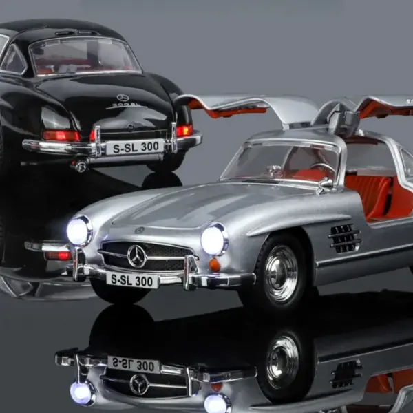 1/24 Scale Benz 300SL Vintage Diecast Model - Image 5