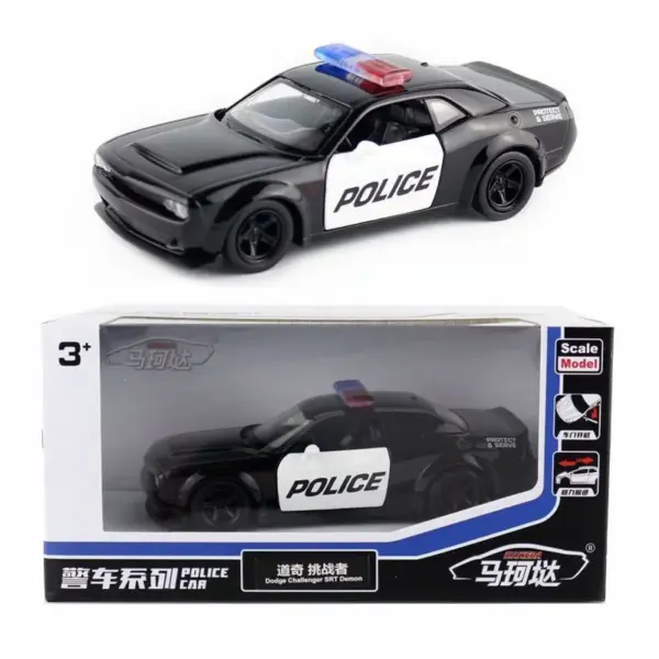 1:36 Scale Diecast Dodge Ford Mustang Model - Image 10