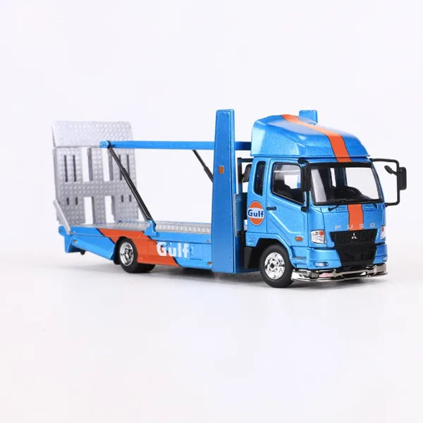 Blue 1:64 Mitsubishi LB-TRUCKS Model Truck - Image 4