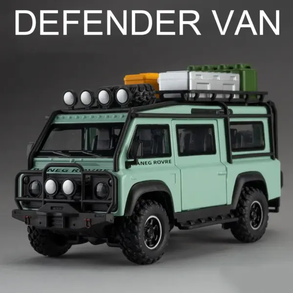 1:32 Land Rover Defender Diecast Car Model - Image 8