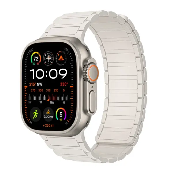 Silicone Magnetic Strap for Apple Watch 49mm 45mm - Image 20