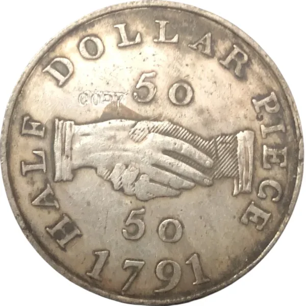 1791 Sierra Leone Replica 50 Cents Coin