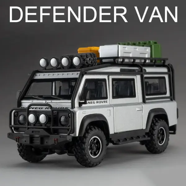 1:32 Land Rover Defender Diecast Car Model - Image 10