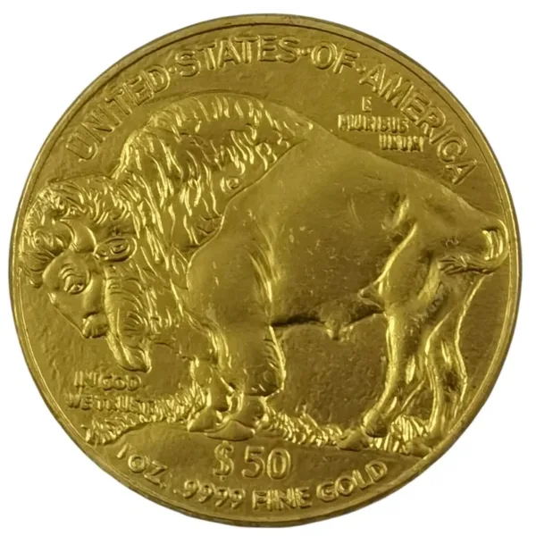 Buffalo Gold Copy Coin Antique Replica - Image 2