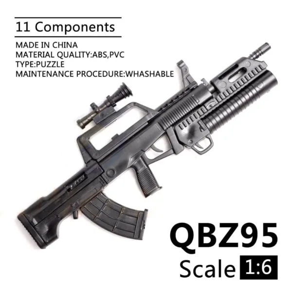 1:6 Scale MP5SD5 Submachine Gun Model - Image 26