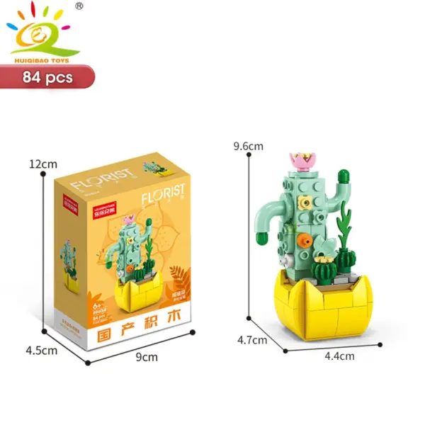 DIY Flower Succulent Building Blocks Set - Image 18
