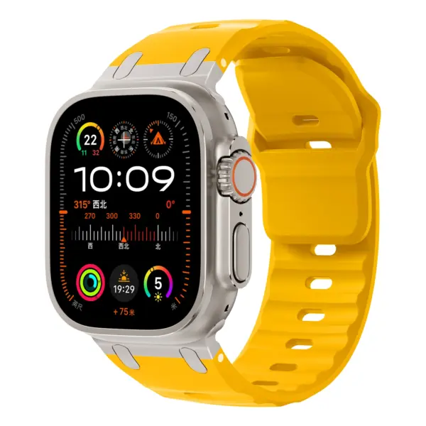 Rugged Silicone Sport Band for Apple Watch - Image 9