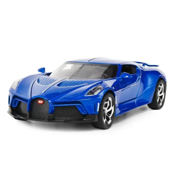 1:24 Bugatti Diecast Model Car with Sound - Image 6