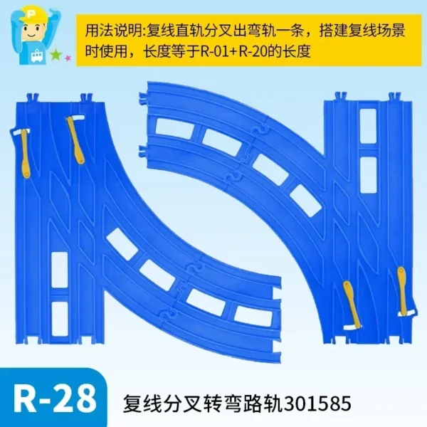 Tomica Plarail JR Series Railway Track Set - Image 7