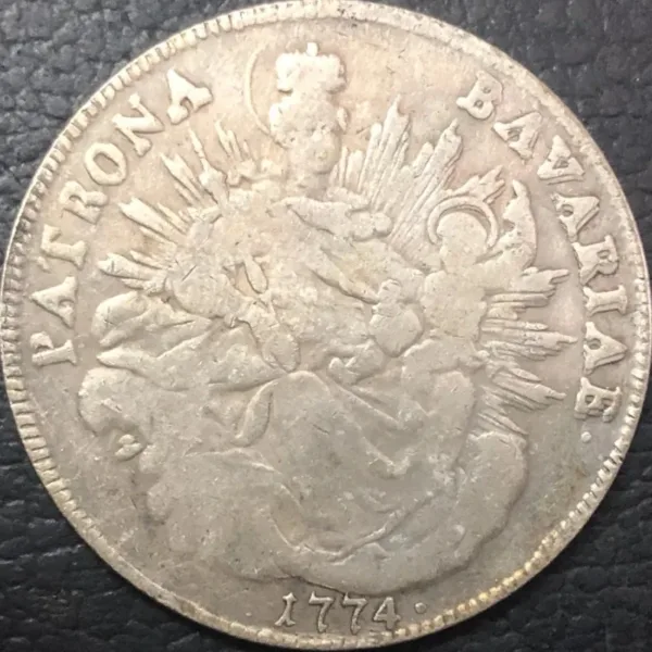 1774 Bavaria Thaler Replica Silver Coin - Image 3