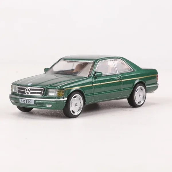 1:64 Scale Mercedes 500SEC Diecast Model Car - Image 10