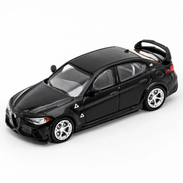 Alfa Romeo Giulia GTAm Black Diecast 1:64 Model