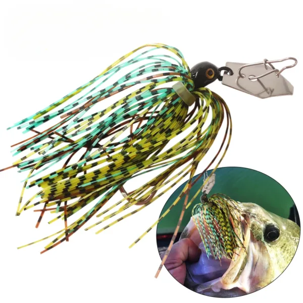 Weedless Chatter Bait Fishing Lure 11g 10cm - Image 3