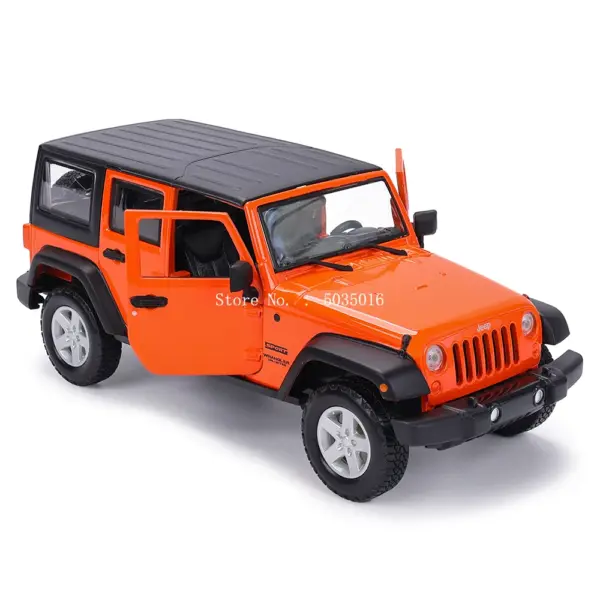 Maisto 1:24 Jeep Wrangler Diecast Model Car - Image 4