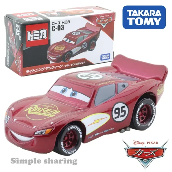 Lightning McQueen Diecast Model by Takara Tomy