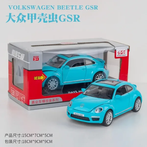 1:32 Volkswagen Beetle Diecast Car Model - Image 7