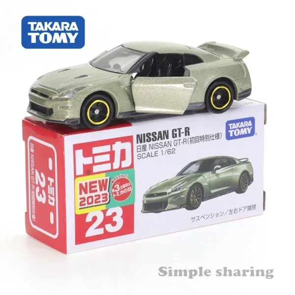 Nissan GT-R 1/62 Scale Diecast Model Car - Image 5