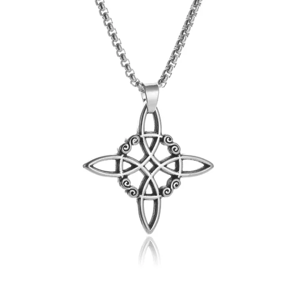 Celtic Protection Knot Pendant Necklace - Image 2