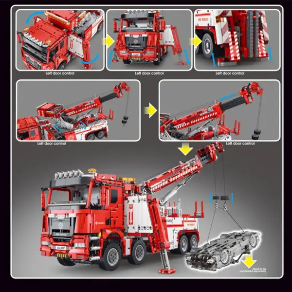 Remote Control Truck Building Blocks Set - Image 5