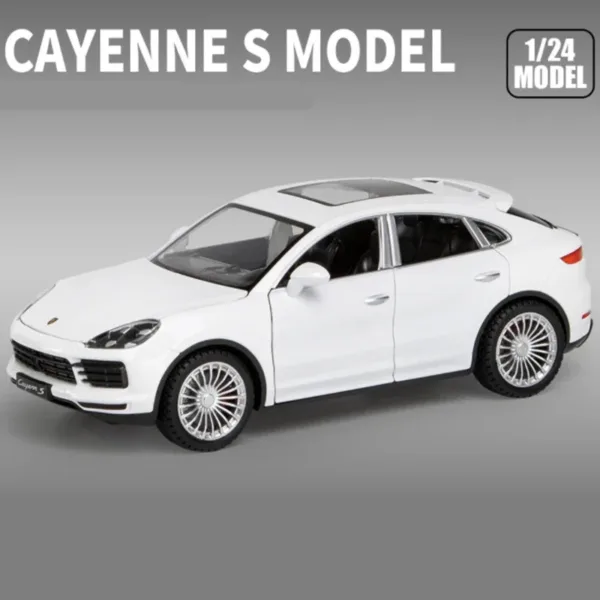 1:24 Porsche Cayenne Turbo S Diecast Model - Image 7