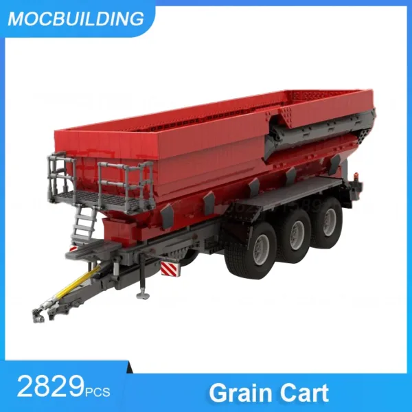 1:17 Scale Grain Cart and MB Trac 1100 Set