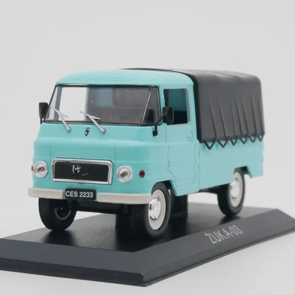 1:43 Scale ZUKA-05 Soviet Yellow Minivan Model - Image 7