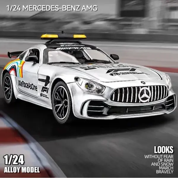 1:24 Mercedes Benz AMG GT GTR Model Car