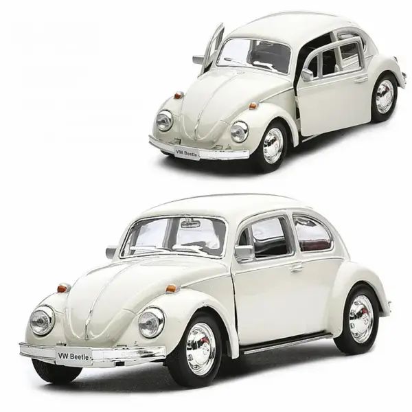 1:36 Volkswagen Beetle Alloy Diecast Car Model - Image 3