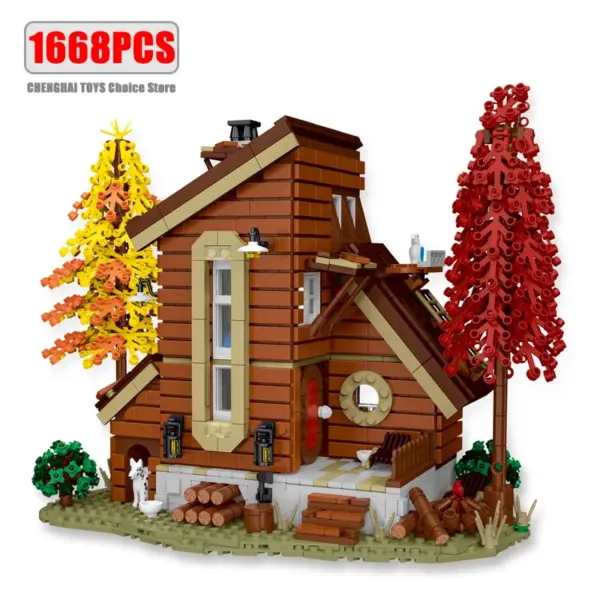 Forest House Building Blocks Model Set - Image 6