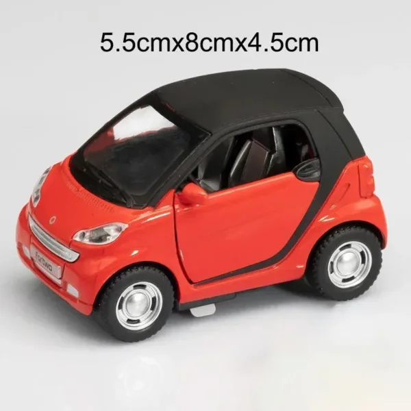 1:36 Metal Diecast Smart Fortwo Car Model - Image 4